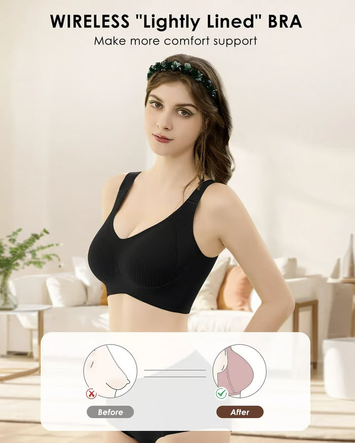 Comfortable womens multicolor air bra (pack of 3)