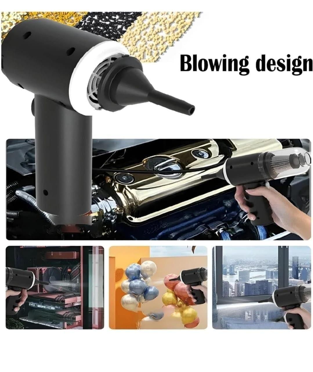 2 in 1 Wireless Handheld Vacuum Cleaner & Air Duster for Car & Home